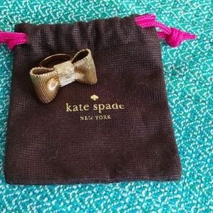 Kate Spade "All Wrapped Up" ring size 7